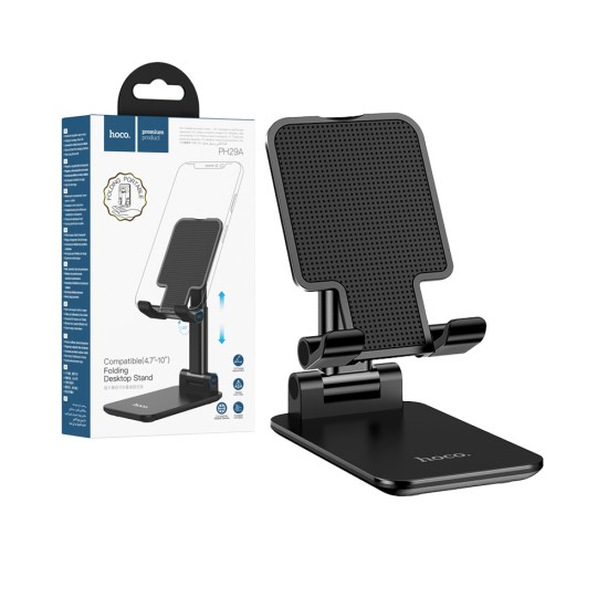 Suporte de Mesa Hoco PH29A para Telefone Preto Suporte de Mesa Hoco PH29A para Telefone Preto